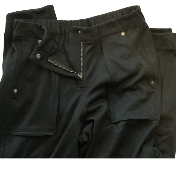 AllSaints Frieda Twill Cargo Joggers • Black • US 2 / UK 6 • NWOT (Altered) - Picture 13 of 13